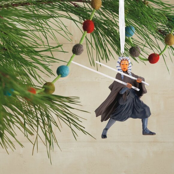 Hallmark Ornaments Star Wars Ashoka Tano Christmas Tree Ornament - Picture 9 of 10